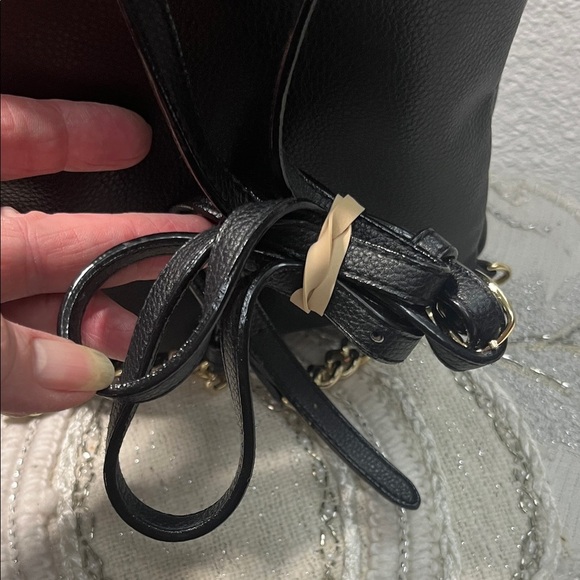 Victoria's Secret Black Chevron Backpack​ - Picture 6 of 11